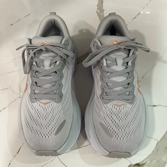 Hoka Bondi 8 Running Shoes. Women’s Size 8.5B Color Gray. - Picture 3 of 11
